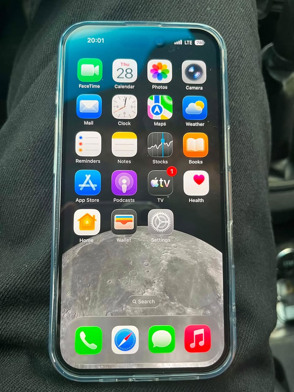Almost-new iPhone with warranty