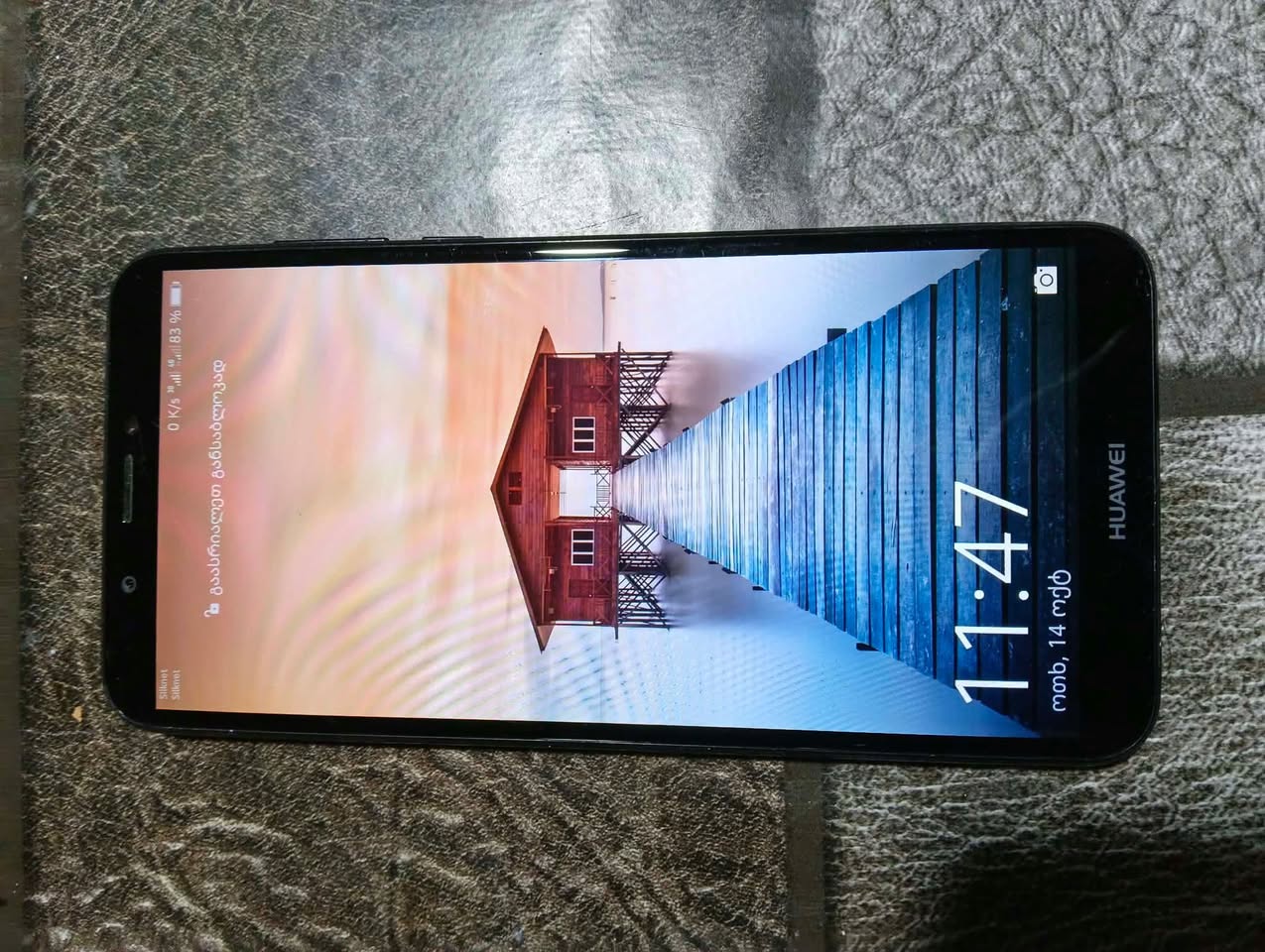 Huawei Y-7 Prime. Memory 6/128GB. Price 150 lari.