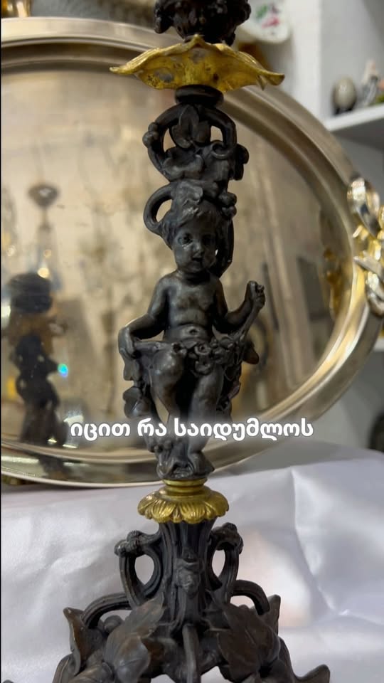 XIX դարի ֆրանսիական բրոնզե շանդելի