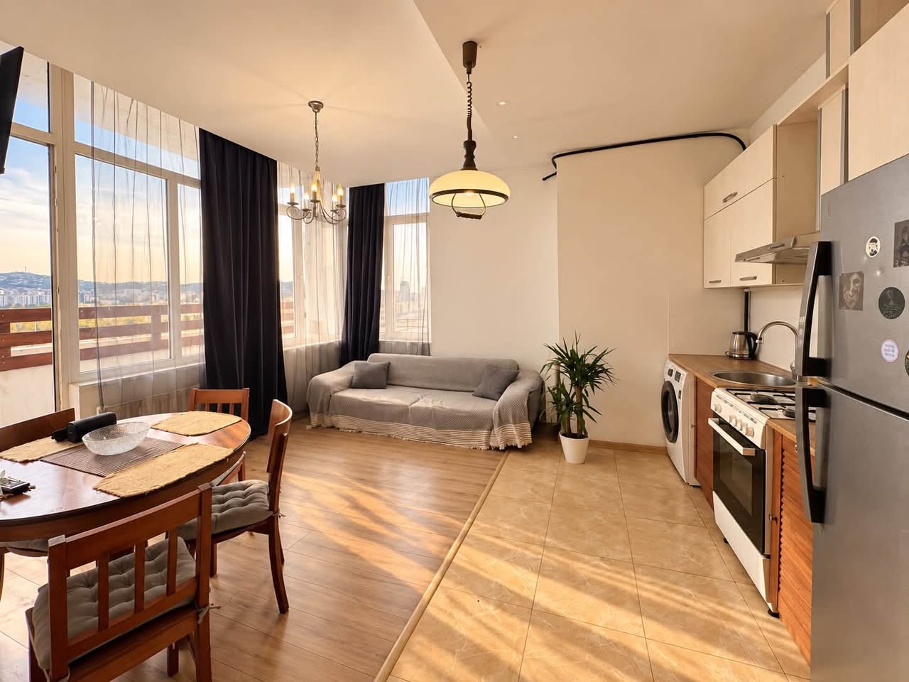 იყიდება 2-ოთახიანი ბინა, თბილისი — $96,500