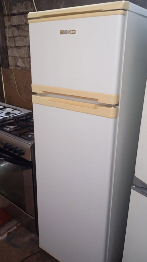 Refrigerator_250 lari, stove_200 lari. Both are working