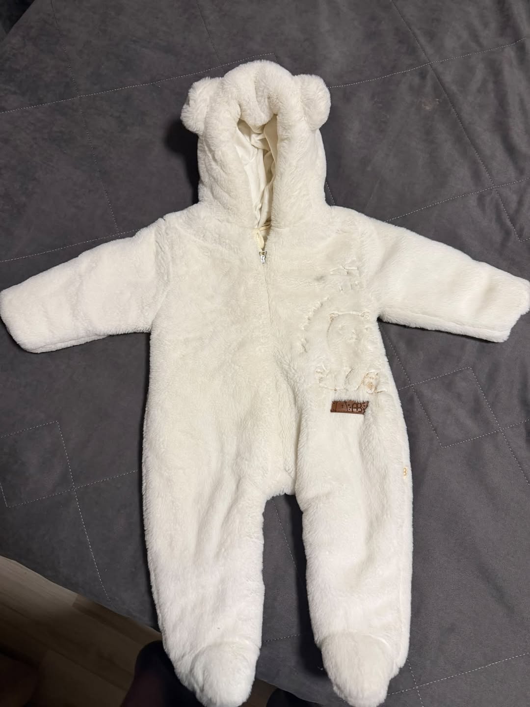 6-9 ay bebek kardiganı, 1 ay kullanılmış