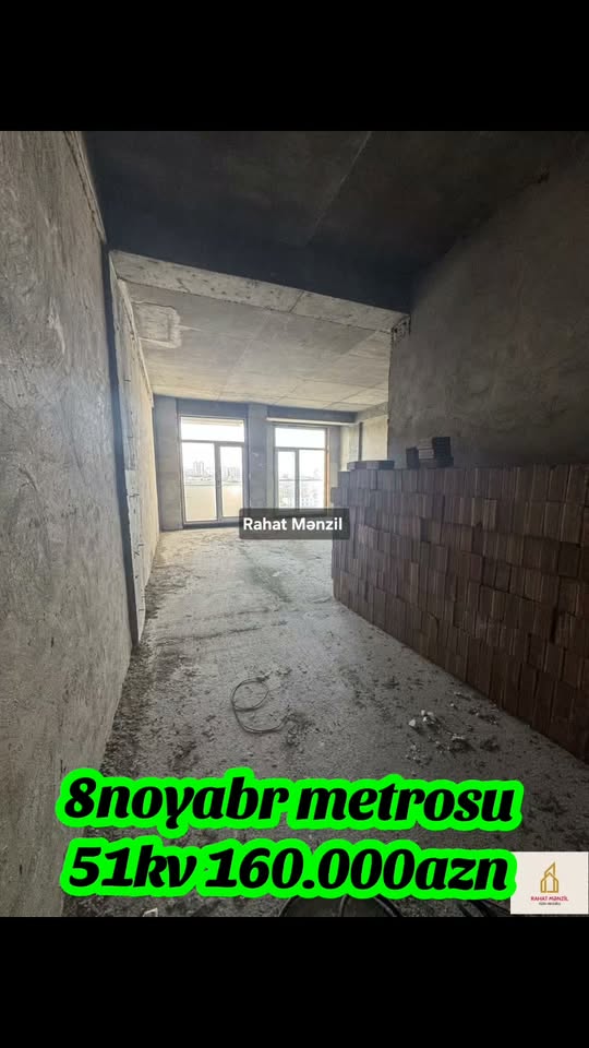 1 oda daire satılık, Bakü — 160,000 ₼