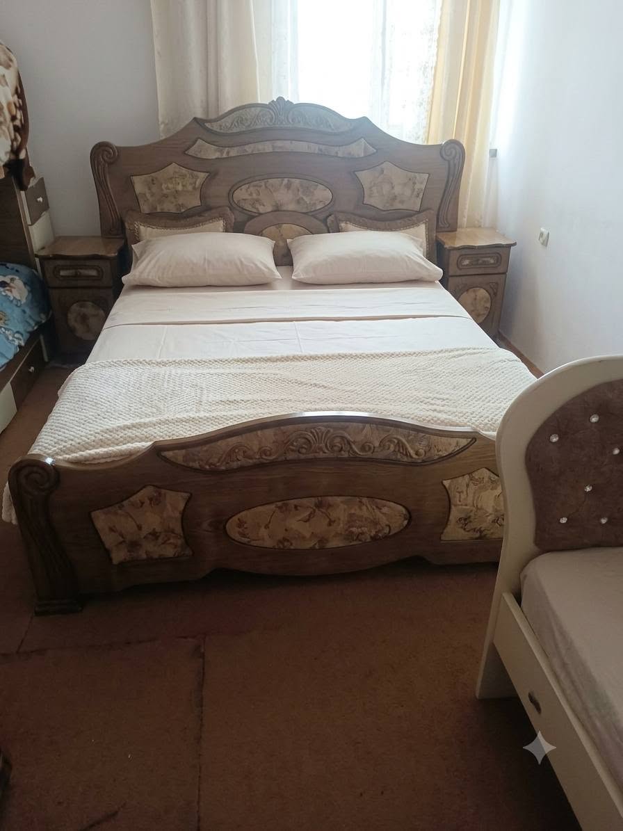 Wooden bed for sale