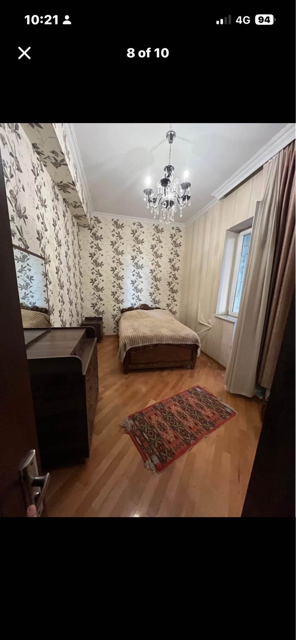1000₾. Bahçevin merkezinde döşenmiş daire kiraya verilmektedir